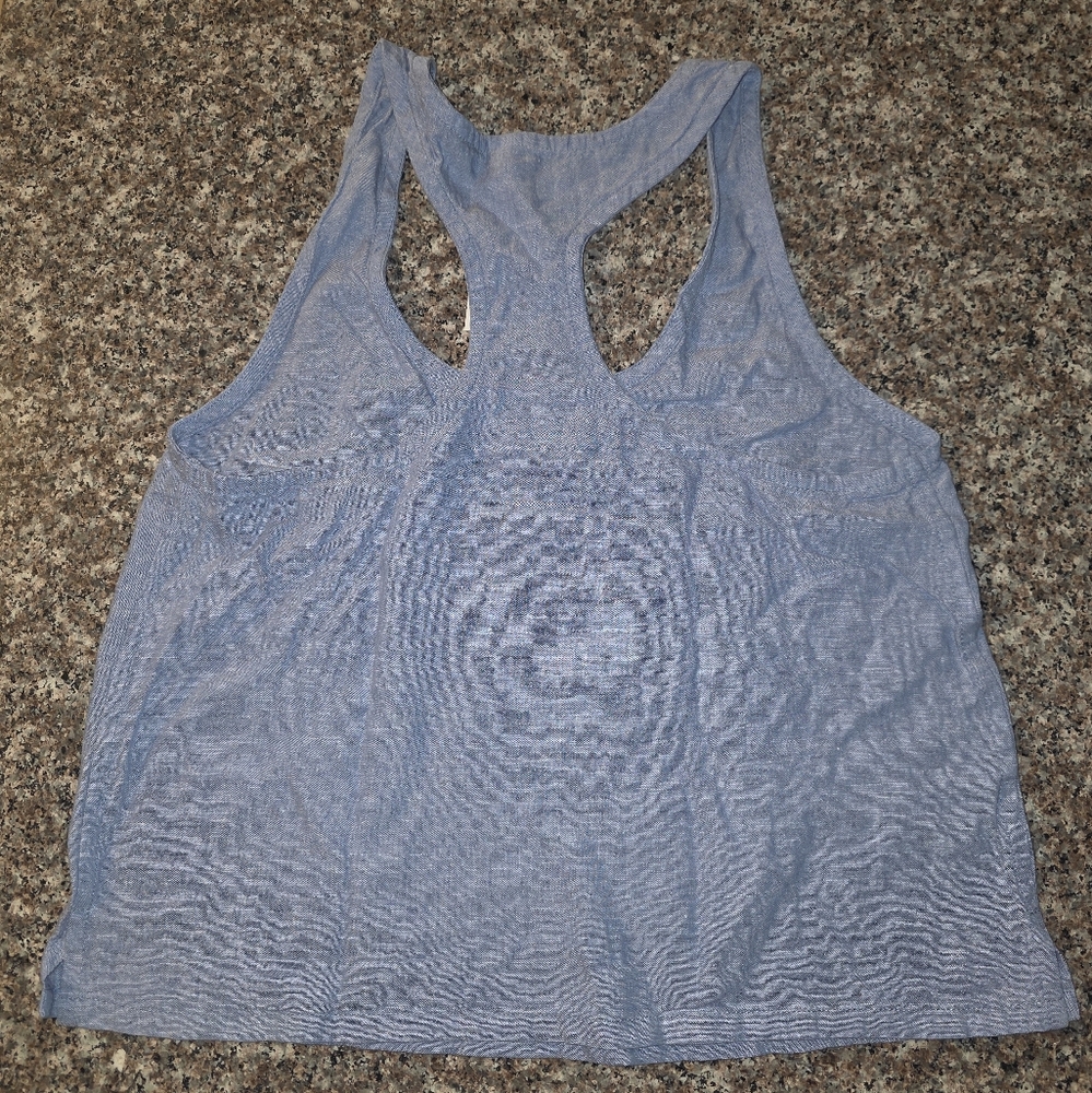 Stars Above Linen & Rayon Razorback Tank Top - Picture 2 of 8